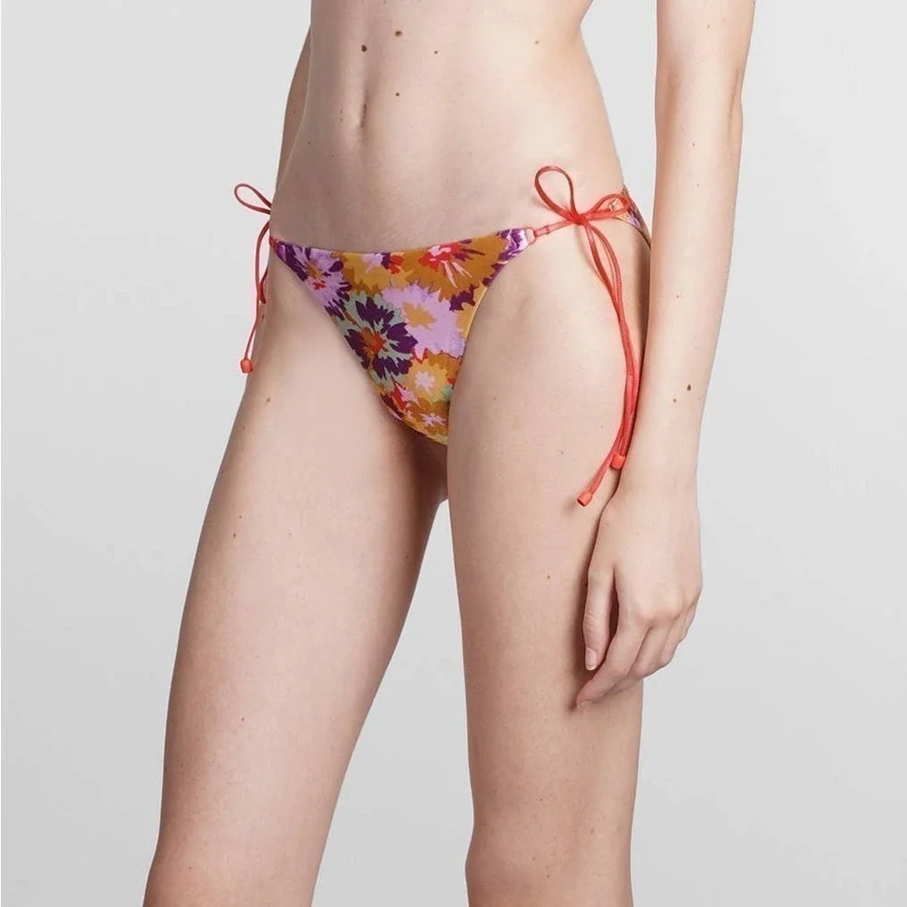 Zimmermann Violet Knotted Bikini Bottom Sz 3